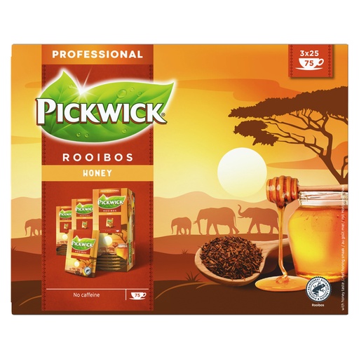 [890381] Thee Pickwick rooibos honey 25x1.5gr