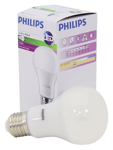 [890660] Lampe LED Philips CorePro LEDbulb E27 13,5W=100W 1520Lumen