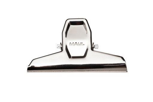 [316653] Papierklem MAUL Pro 95mm capaciteit 25mm zilver 2 stuks