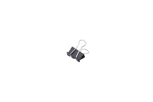 [316621] Pince à papier MAUL 213 Foldback 13mm noir 12 pièces