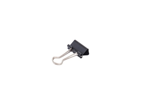 [316623] Papierklem MAUL 213 foldback 19mm zwart 12 stuks