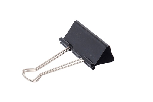 [316627] Pince à papier MAUL 213 Foldback 50mm noir 12 pièces