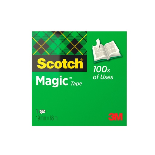 [801440] Plakband Scotch Magic 810 19mmx66m onzichtbaar mat