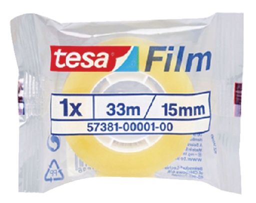 [800259] Ruban adhésif tesafilm® Standard 33m15mm transparent