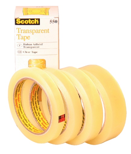 [800433] Ruban adhésif Scotch 550 66mx15mm transparent