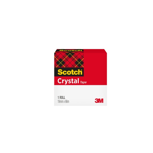 [800442] Plakband Scotch Crystal 600 19mmx66m transparant