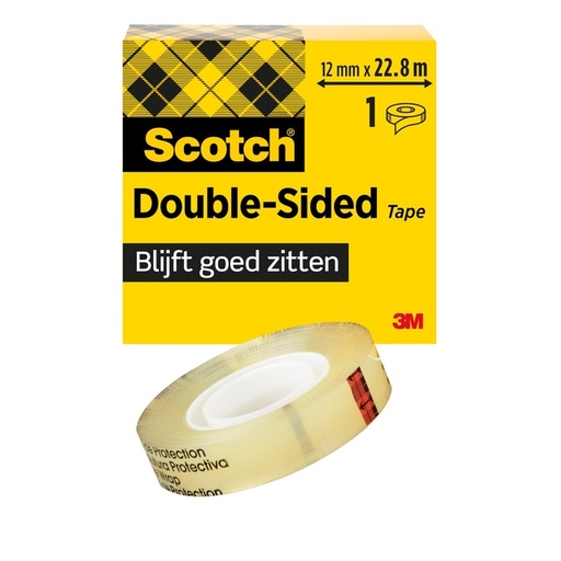 [802032] Ruban adhésif Scotch 665 22,8mx12mm double face