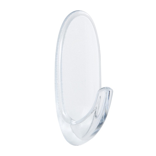 [836339] Crochet adhésif Command ovale moyen avec bande de fixation 2 pièces