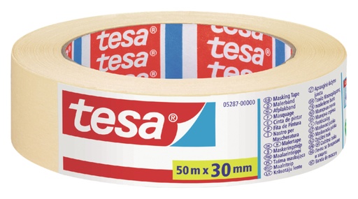 [870048] Afplaktape tesa®  Economy 30mmx50m geel