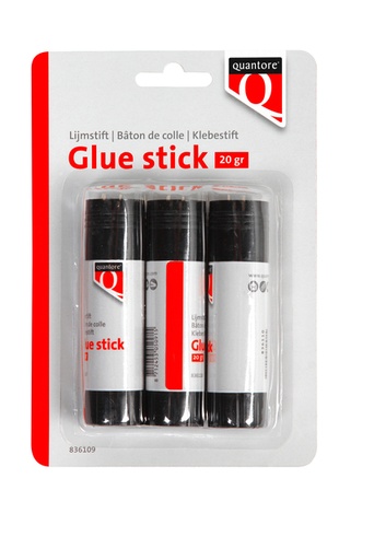 [836109] Lijmstift Quantore 3x20gr blister