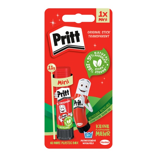 [836025] Bâton de colle Pritt Oringinal 11g blister