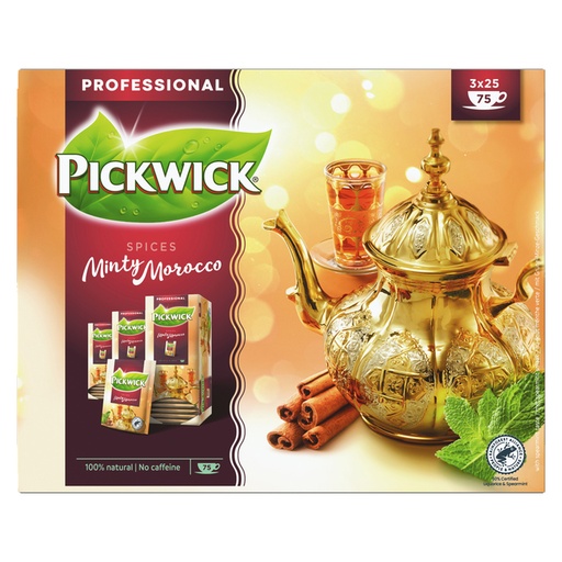 [890385] Thé Pickwick Minty Morocco 2g 25 pièces