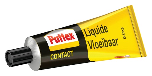 [836284] Contactlijm vloeibaar Pattex tube 50 gram op blister
