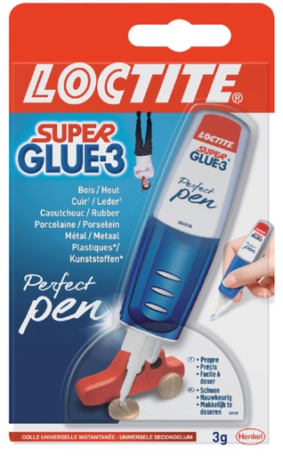 [836241] Colle seconde Loctite Perfect Pen 3g blister