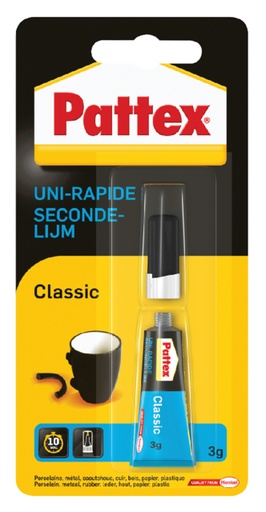 [836234] Colle instantanée Pattex Classic tube 3g blister
