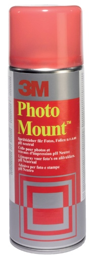 [836257] Lijm 3M foto mount spray spuitbus 400ml