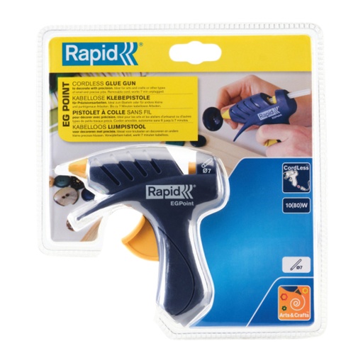 [836144] Pistolet à colle Rapid EG Point sans fil