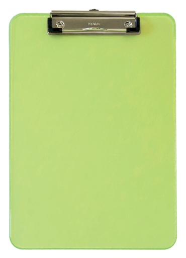 [316079] Porte-bloc MAUL A4 portrait transparent néon vert