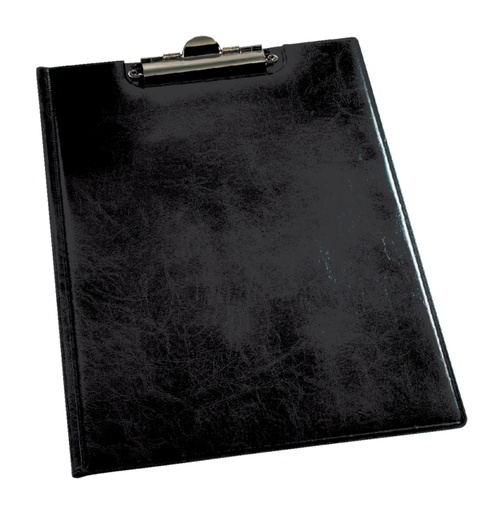 [316121] Porte-bloc à pince avec rabat Durable 2355 A4 + pochette noir