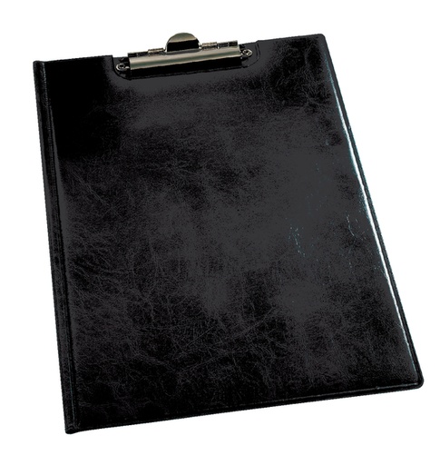 [316121] Porte-bloc à pince avec rabat Durable 2355 A4 + pochette noir