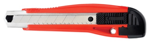 [337147] Cutter Westcott Premium 18mm curseur sur glissière rouge