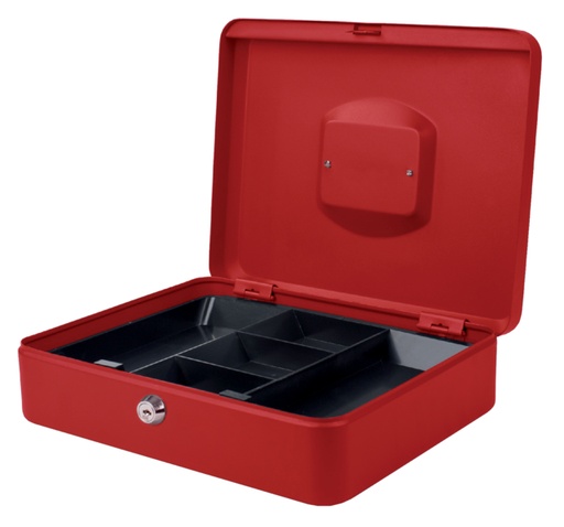 [326402] Coffret caisse Pavo 300x240x90mm rouge