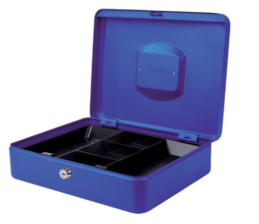 [326403] Coffret caisse Pavo 300x240x90mm bleu