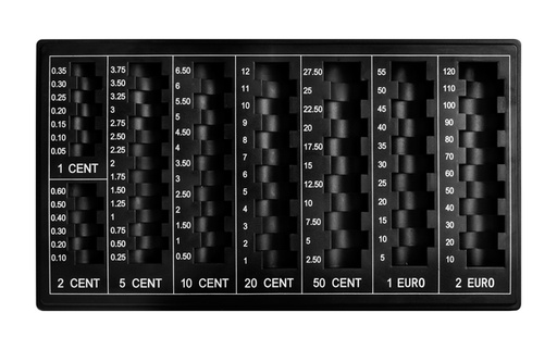 [326552] Monnayeur Pavo 330x183x20mm noir