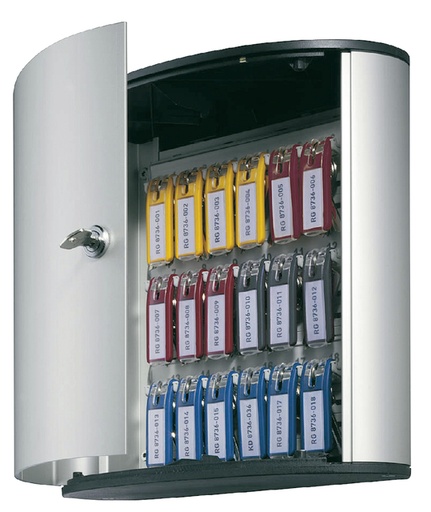 [327930] Sleutelkast Durable 18 haken 302x280x118mm