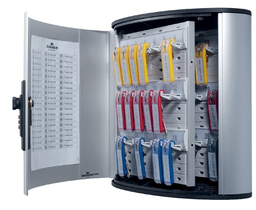 [327935] Sleutelkast Durable 36 haken 310x305x125mm