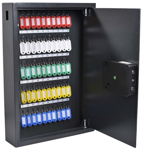 [327813] Sleutelkast Pavo High security 50 haken 550x380x100mm