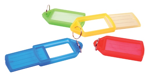 [327940] Porte-clés Pavo avec système coulissant assorti 15 pièces