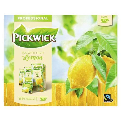 [890389] Thee Pickwick Fair Trade lemon 25x1.5gr