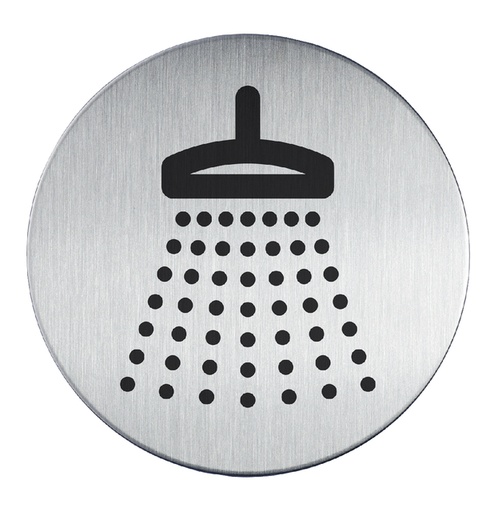 [921392] Pictogramme Durable 4938 Douche rond 83mm