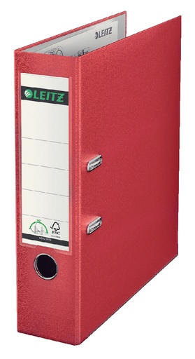 [502162] Ordner Leitz 1010 180° 80mm PP A4 rood