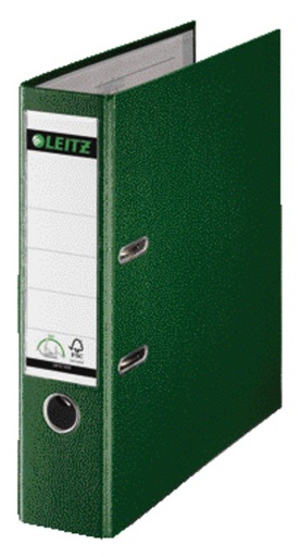 [502164] Classeur à levier Leitz 1010 180° A4 80mm PP vert