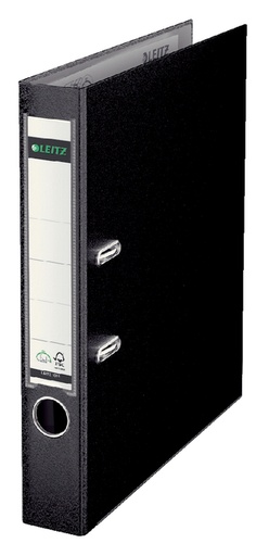 [502181] Classeur à levier Leitz 1015 180° A4 50mm PP noir