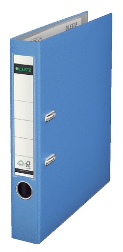 [502189] Ordner Leitz 1015 180° 50mm PP A4 lichtblauw