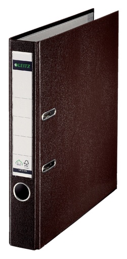 [502187] Ordner Leitz 1015 180° 50mm PP A4 bruin