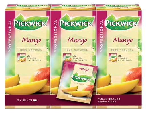 [890390] Thé Pickwick mangue 25x 1,5g