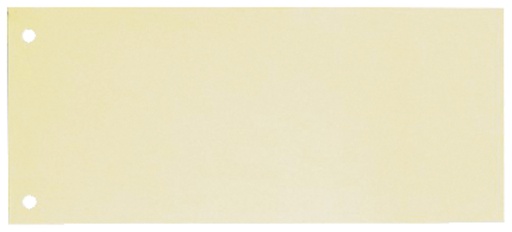 [504205] Scheidingsstrook Oxford smal 240x105mm 190gr geel 100 stuks