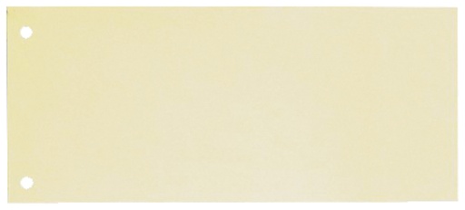 [504205] Scheidingsstrook Oxford smal 240x105mm 190gr geel 100 stuks