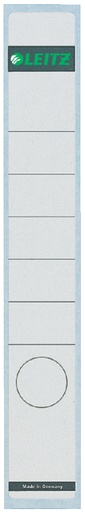 [504270] Etiquette dorsale Leitz Small/longue 39x285mm autocollante blanc 10 pièces