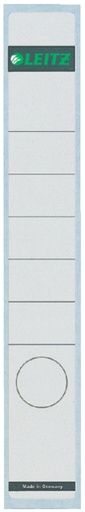 [504270] Etiquette dorsale Leitz Small/longue 39x285mm autocollante blanc 10 pièces