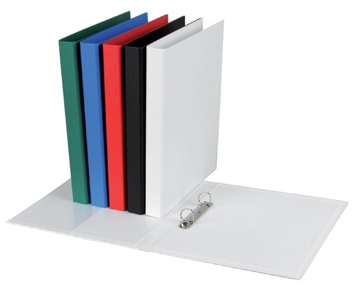 [268803] Classeur 2 anneaux Quantore A4 méc-D 20mm PP blanc
