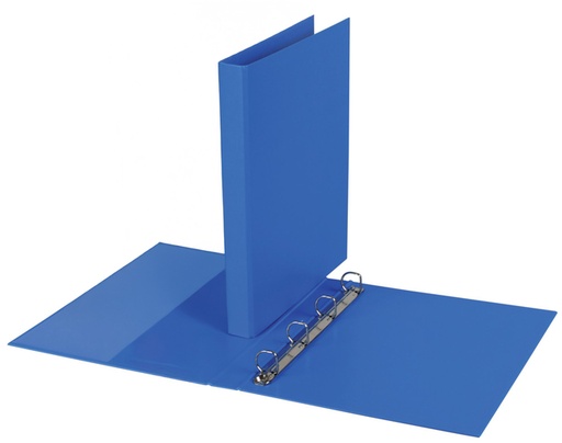 [268811] Classeur 4 anneaux Quantore A4 méc-D 20mm PP bleu