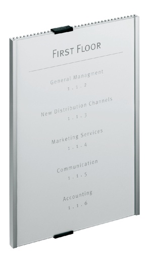 [921196] Plaque de porte Durable 210x297mm