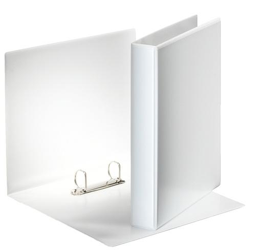 [265720] Presentatieringband Esselte Essentials panorama A4 2-rings D-mechaniek 30mm wit