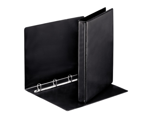 [265714] Classeur panorama Esselte Essentials A4 4 anneaux méc-D 20mm noir