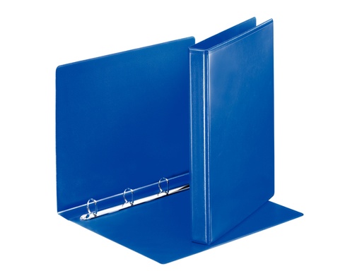 [265715] Classeur panorama Esselte Essentials A4 4 anneaux méc-D 20mm bleu